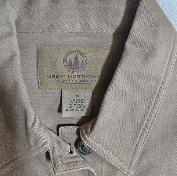 Tan Utility Jacket - Picture 3 of 7